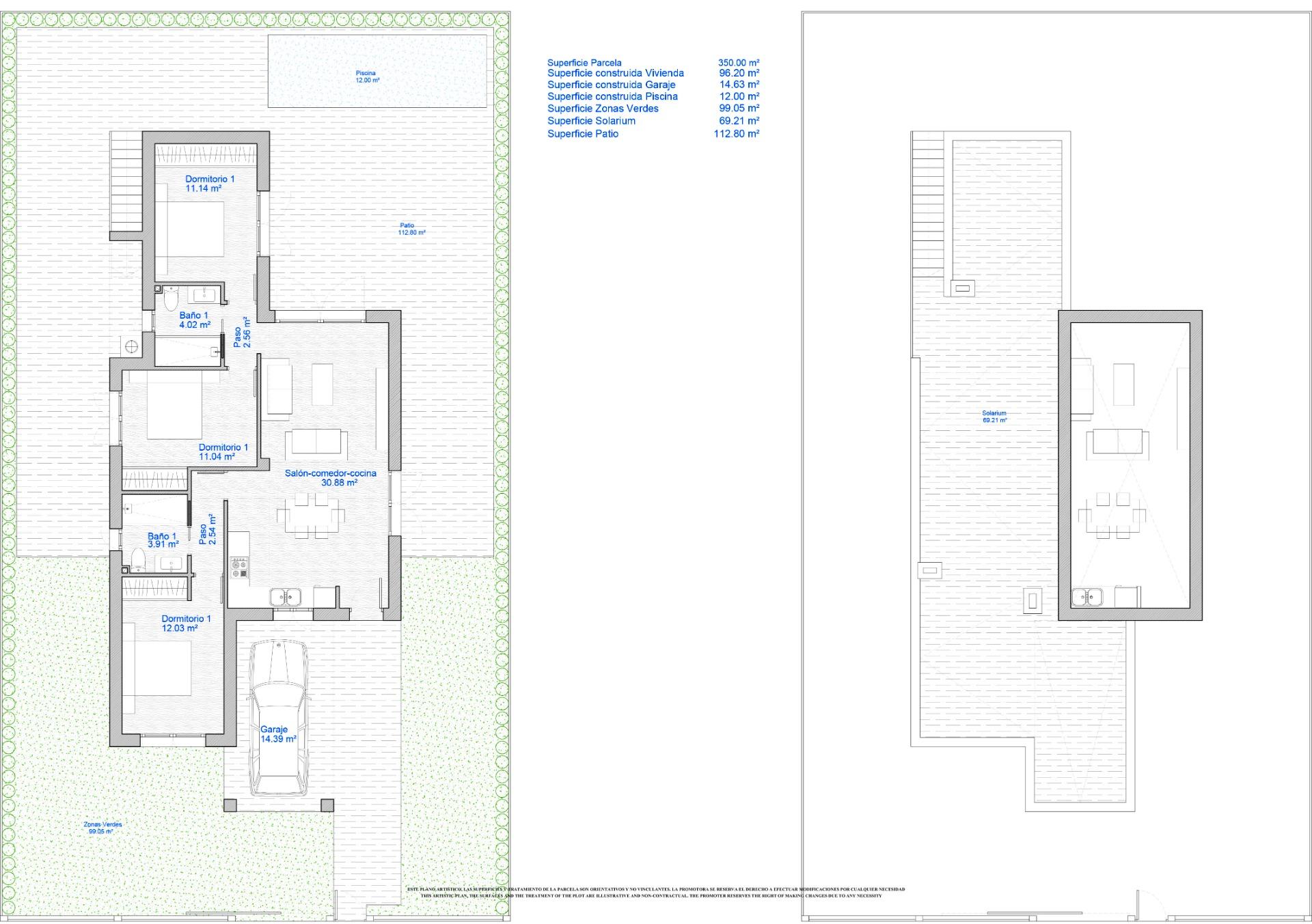 New build villas in los alcazares