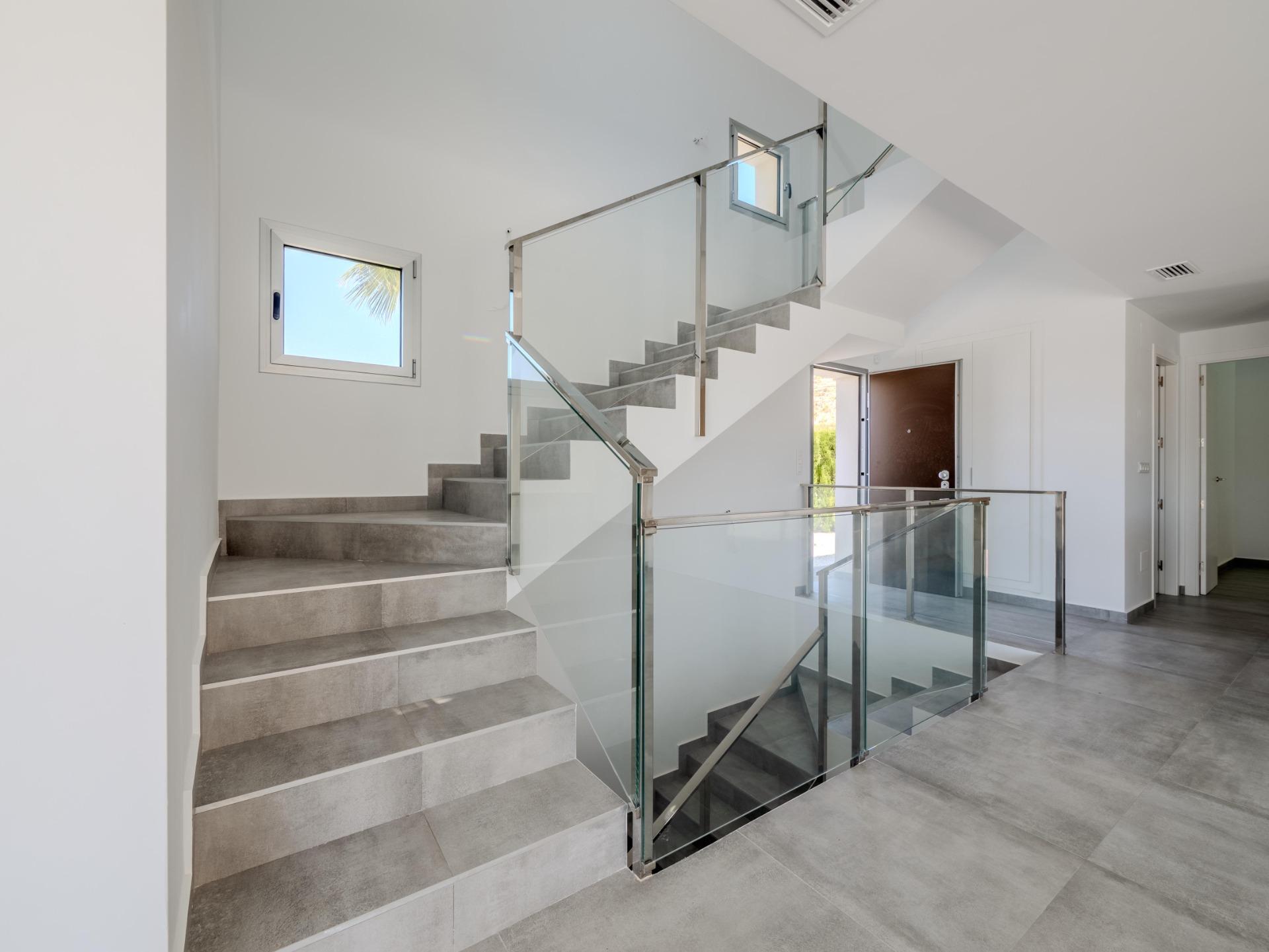 Modern design villa with golf views