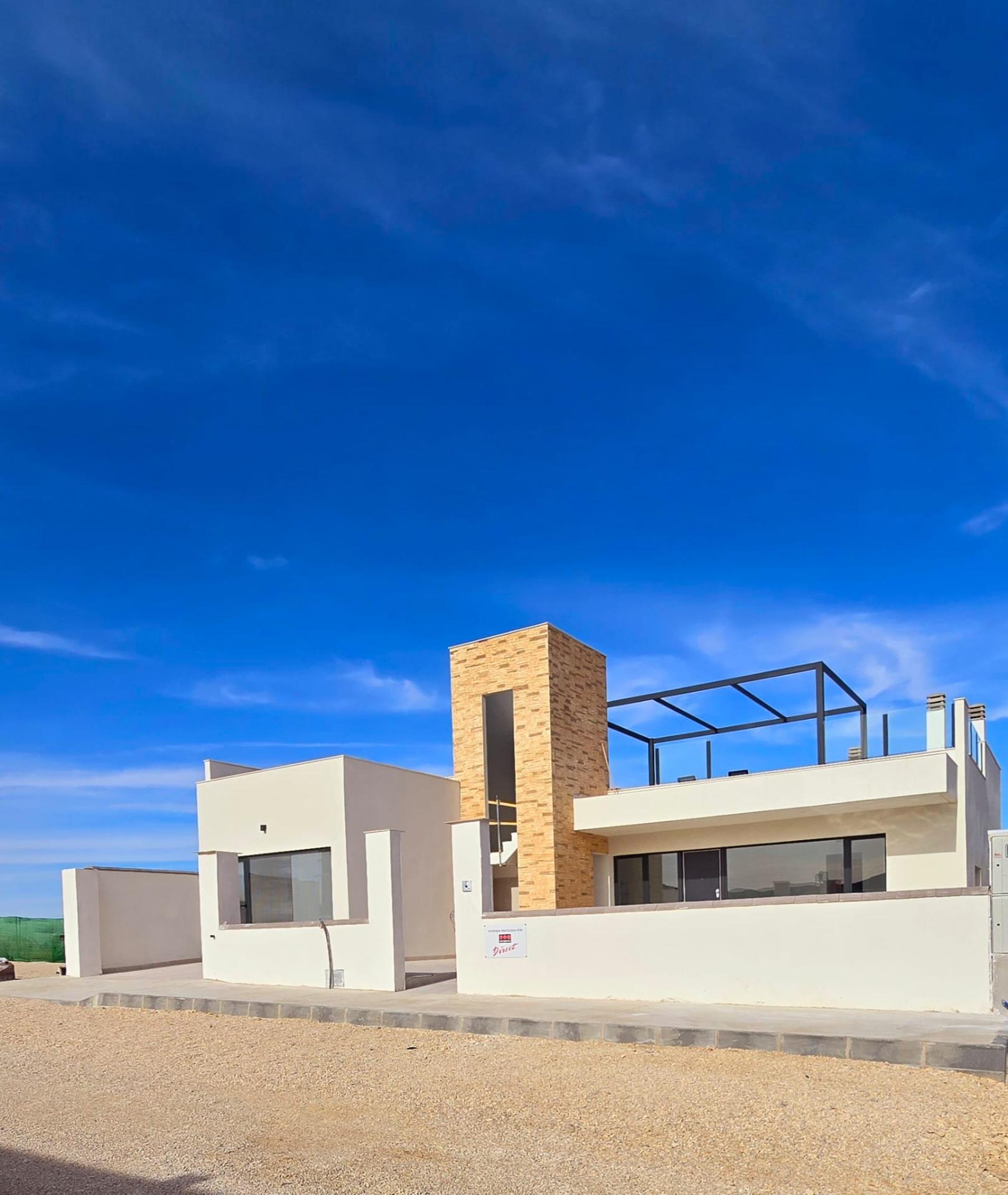 New build townhouses in fuente alamo, murcia
