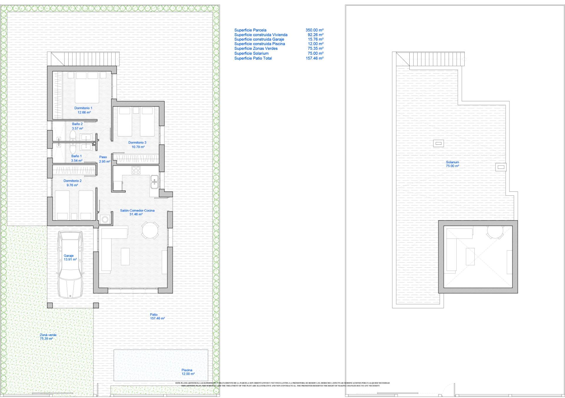 New build villas in los alcazares