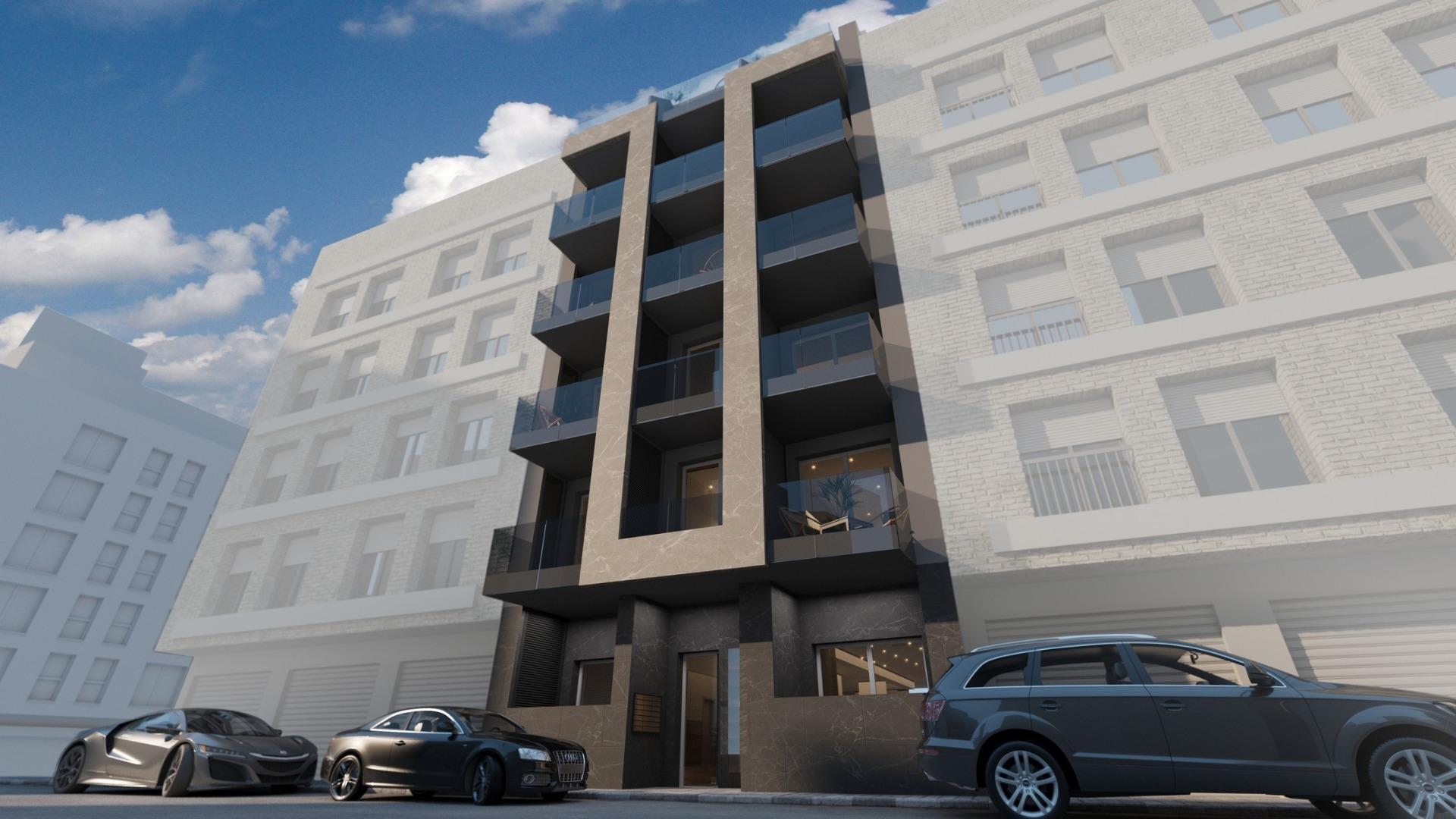 New-build apartments in torrevieja, just 100 metres from los locos beach