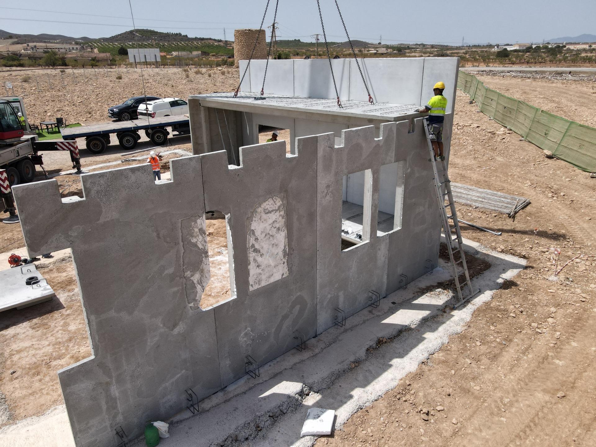 New build bungalows in fuente alamo, murcia