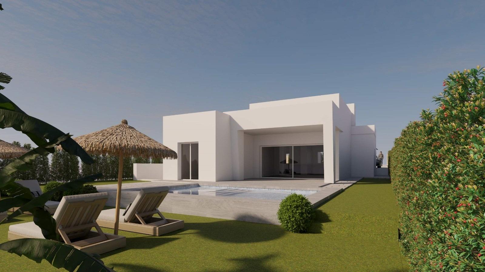 Contemporary villas with private pool at la finca golf resort, algorfa