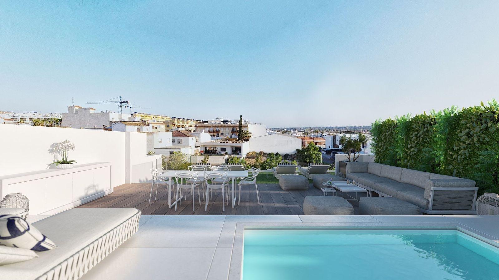New build apartments in benijofar with a central location