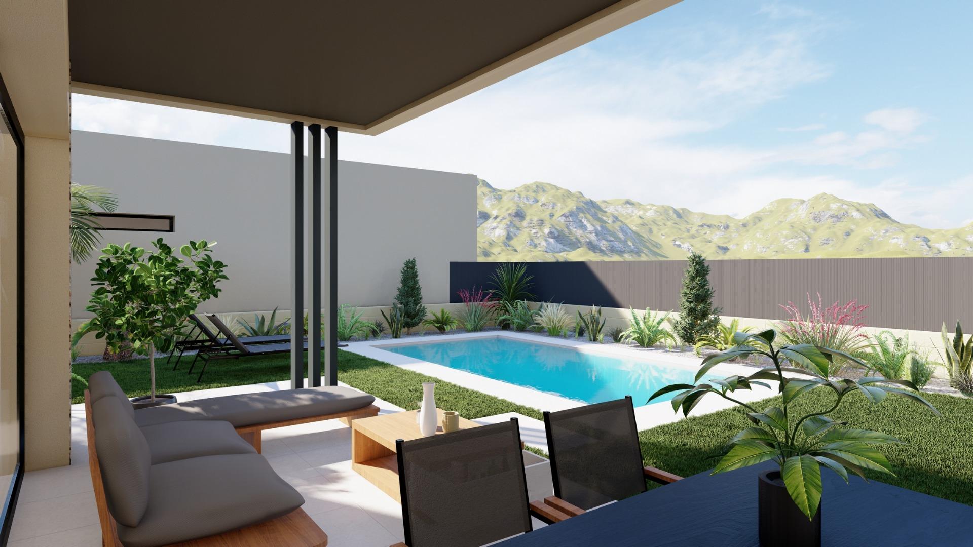 New build villas in altaona golf resort, murcia