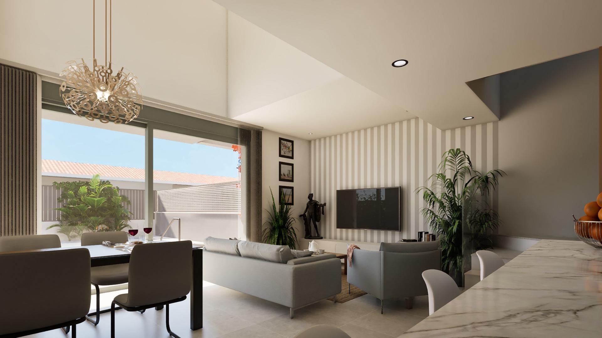 New build semi-detached villas in los nietos, la manga mar menor