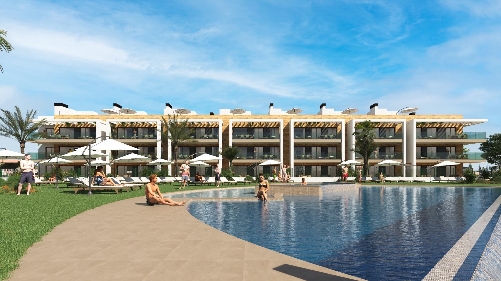 New build residential complex near la serena golf, los alcazares