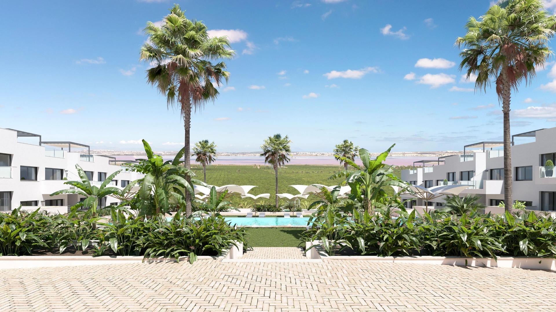 New build residential of bungalow apartments in los balcones
