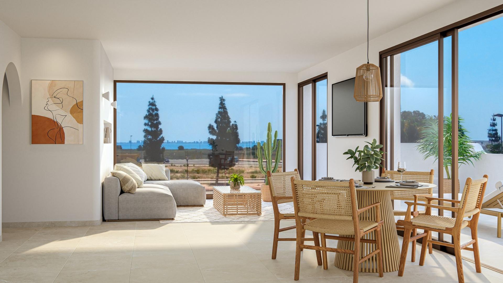 New build residential complex near serena golf and the mar menor in los alcazares