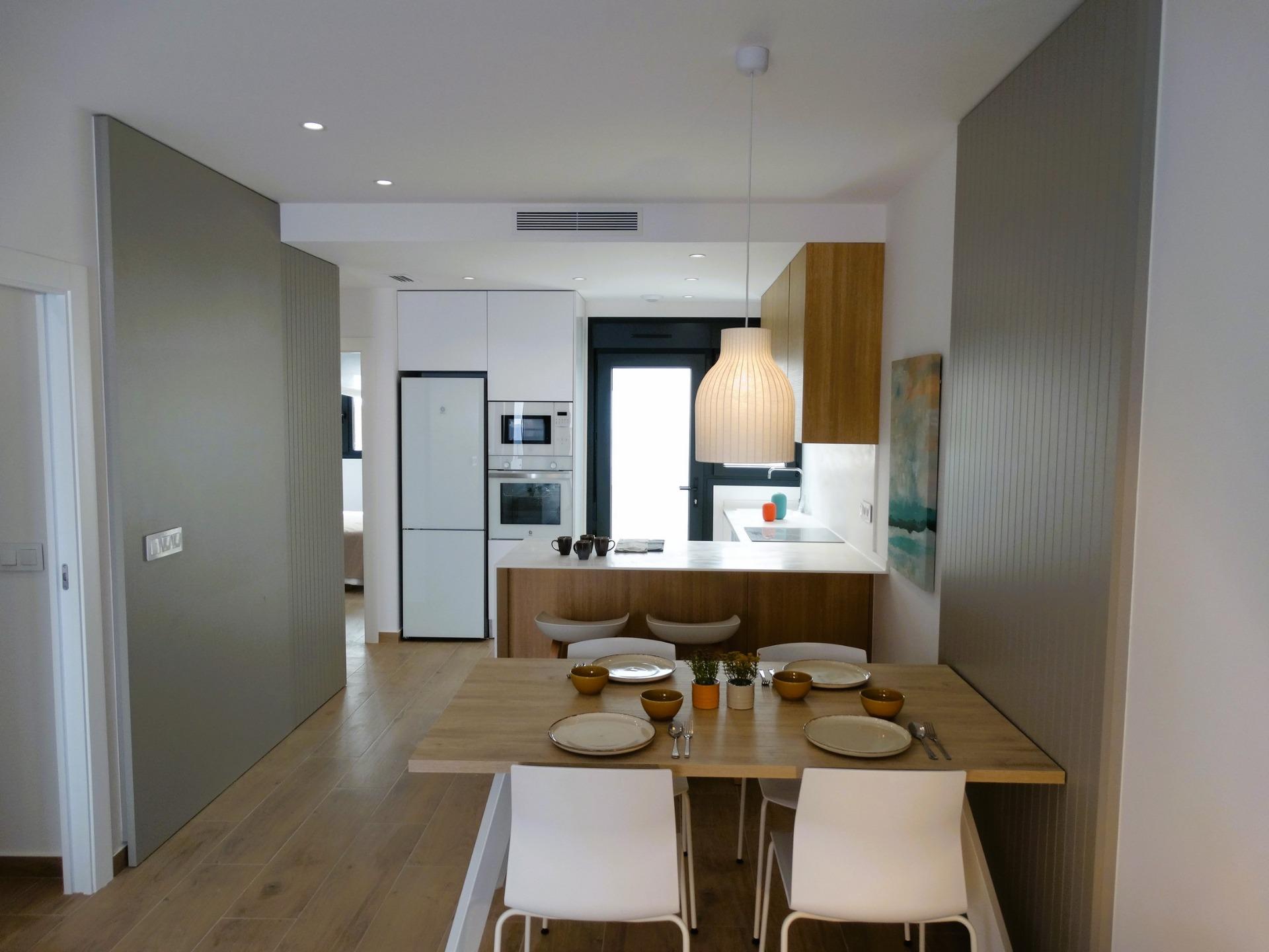 Newly built bungalows with solarium or garden in pilar de la horadada