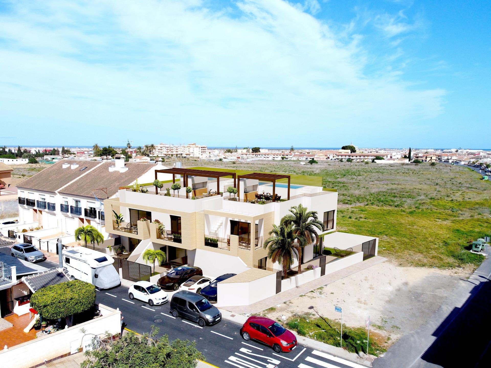 New build bungalows in lo pagán: modern living near the beach