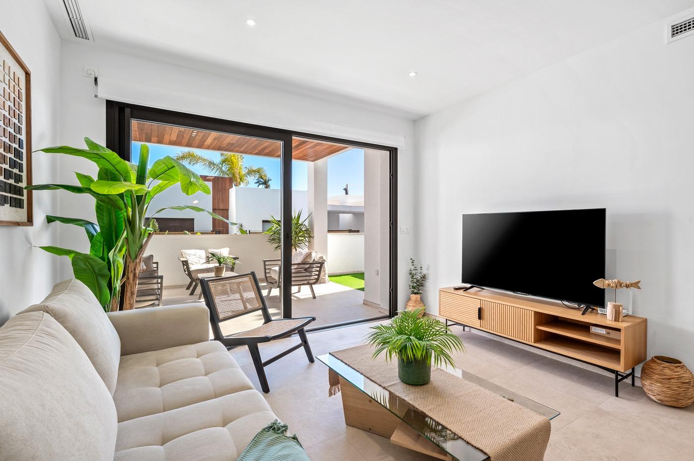New build residential complex in los alcazares