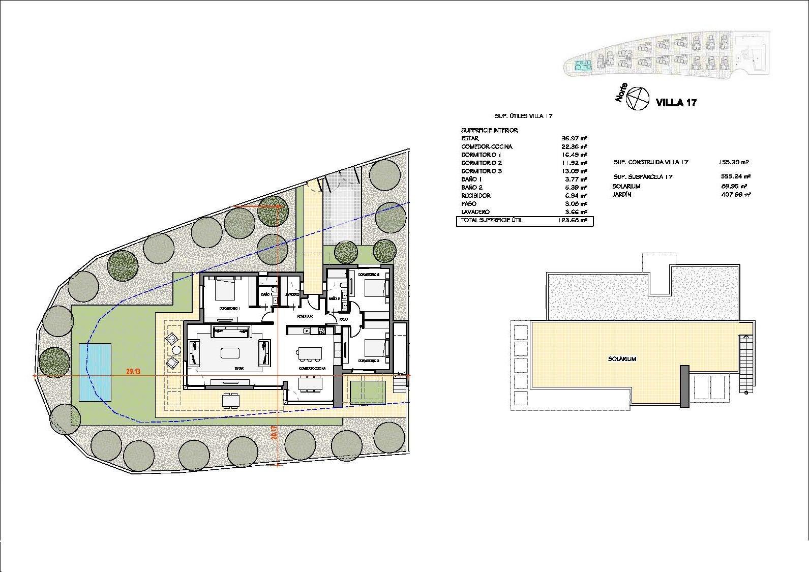 New build villas in hacienda del Álamo golf resort, murcia