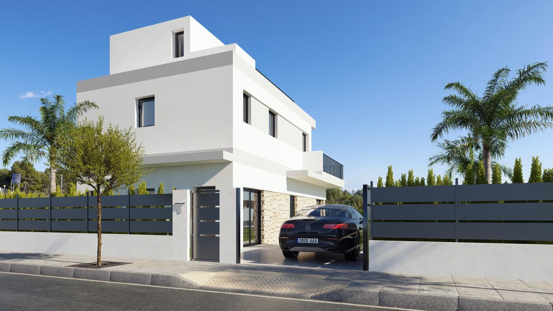 New build villas in san miguel de salinas