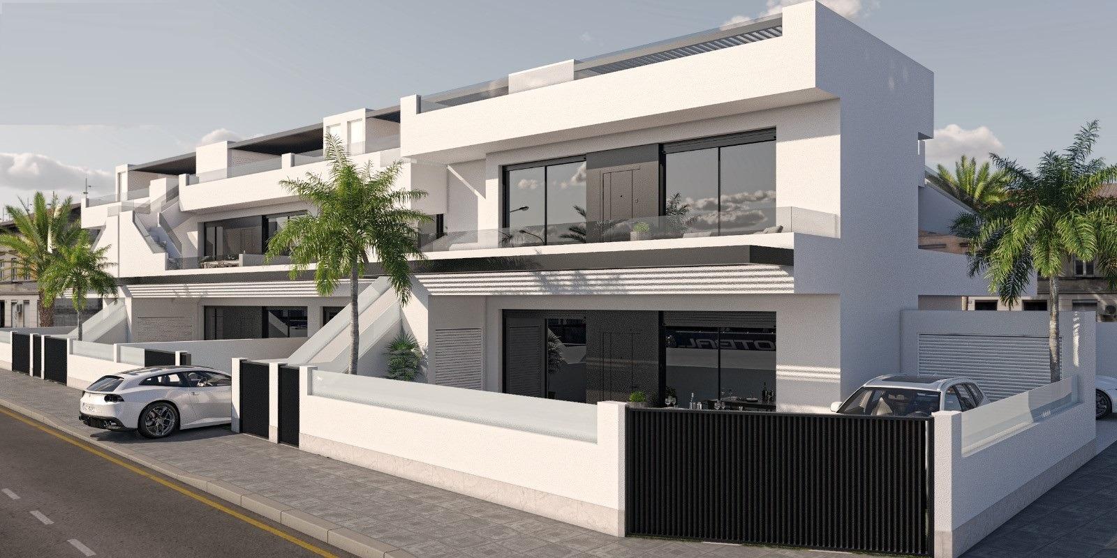 New build bungalow apartments in san pedro del pinatar