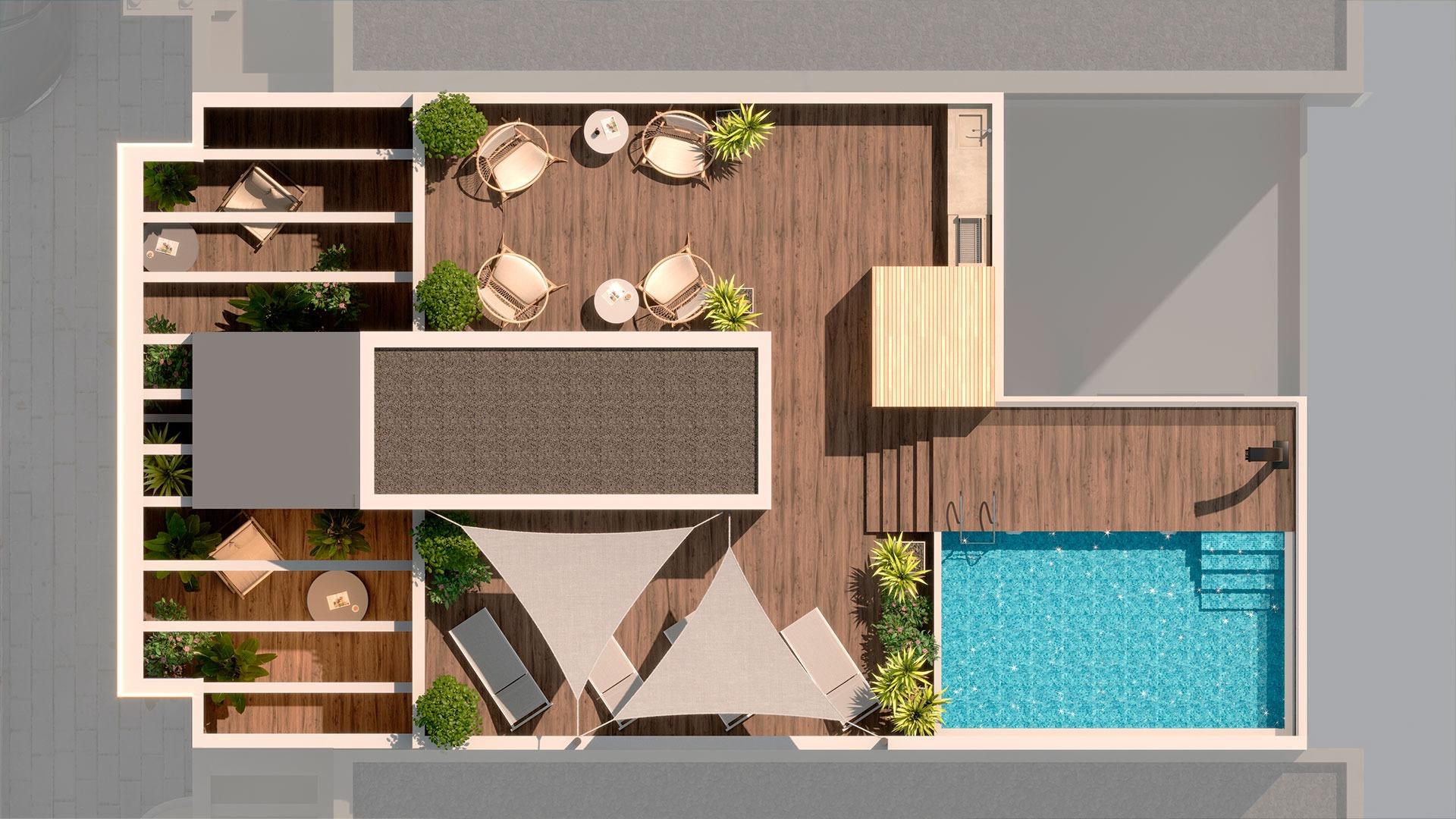 New build apartments 200 metres from the sea in torrevieja