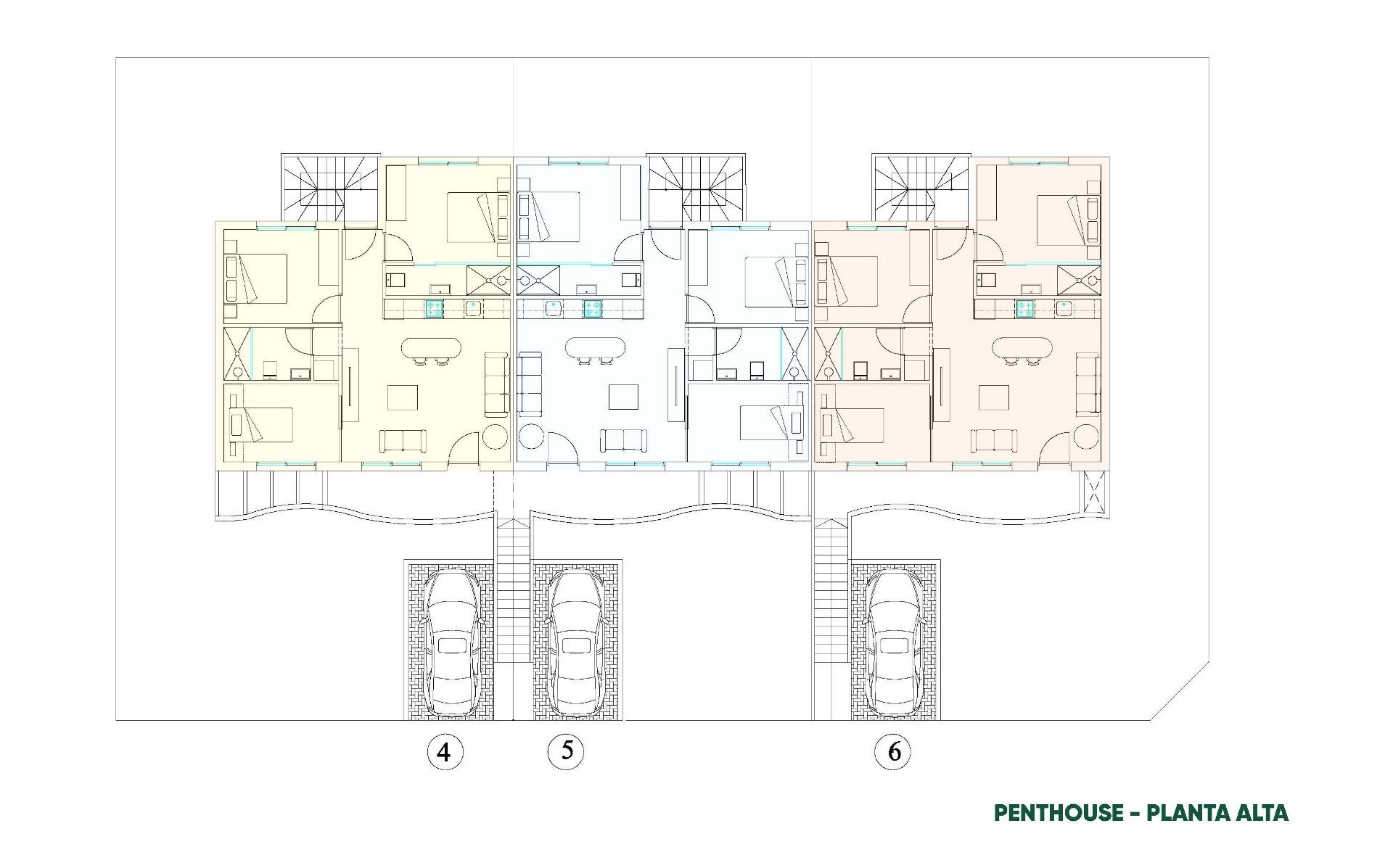 Boutique new build bungalows with private pool in pilar de la horadada, 2 km from beach