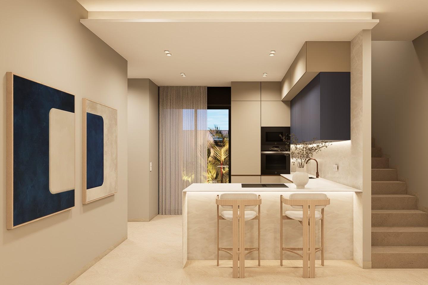 New build luxury villas for sale in san pedro del pinatar near the mar menor