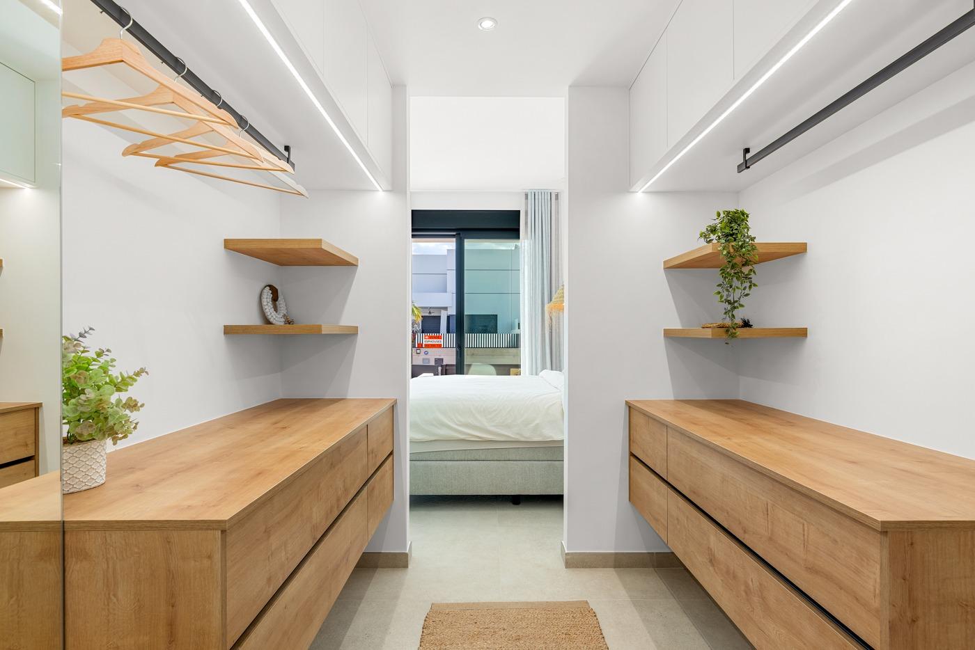 New build semi-detached and terraced villas in dolores, alicante