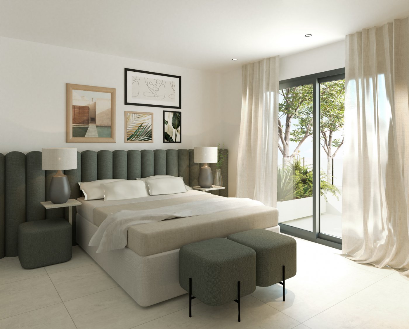 New build townhouses and quads in gran alacant near the beach