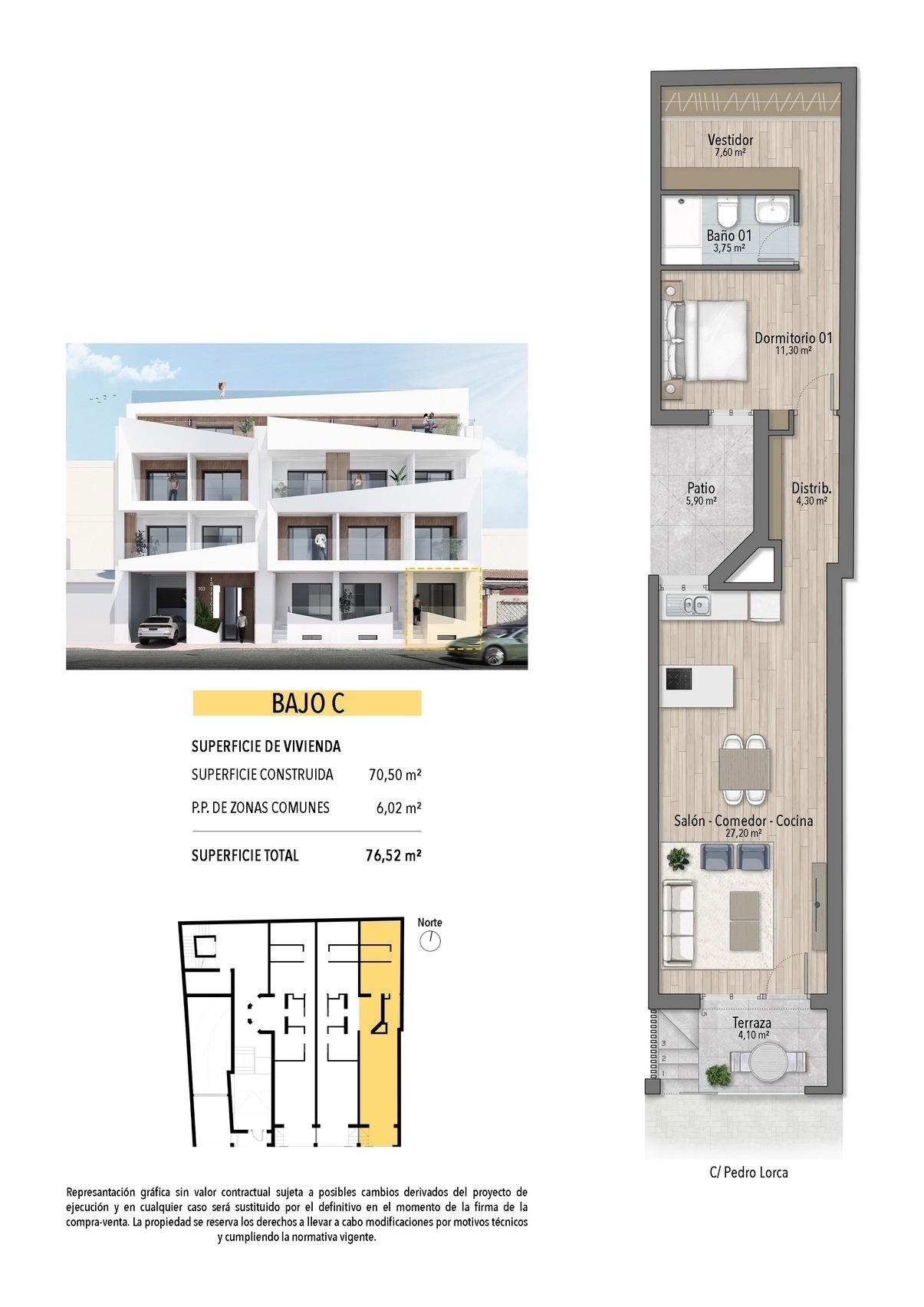 Modern apartments just 250m from el cura beach in torrevieja
