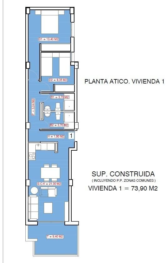 Modern apartments with rooftop pool just 250 metres from acequion beach