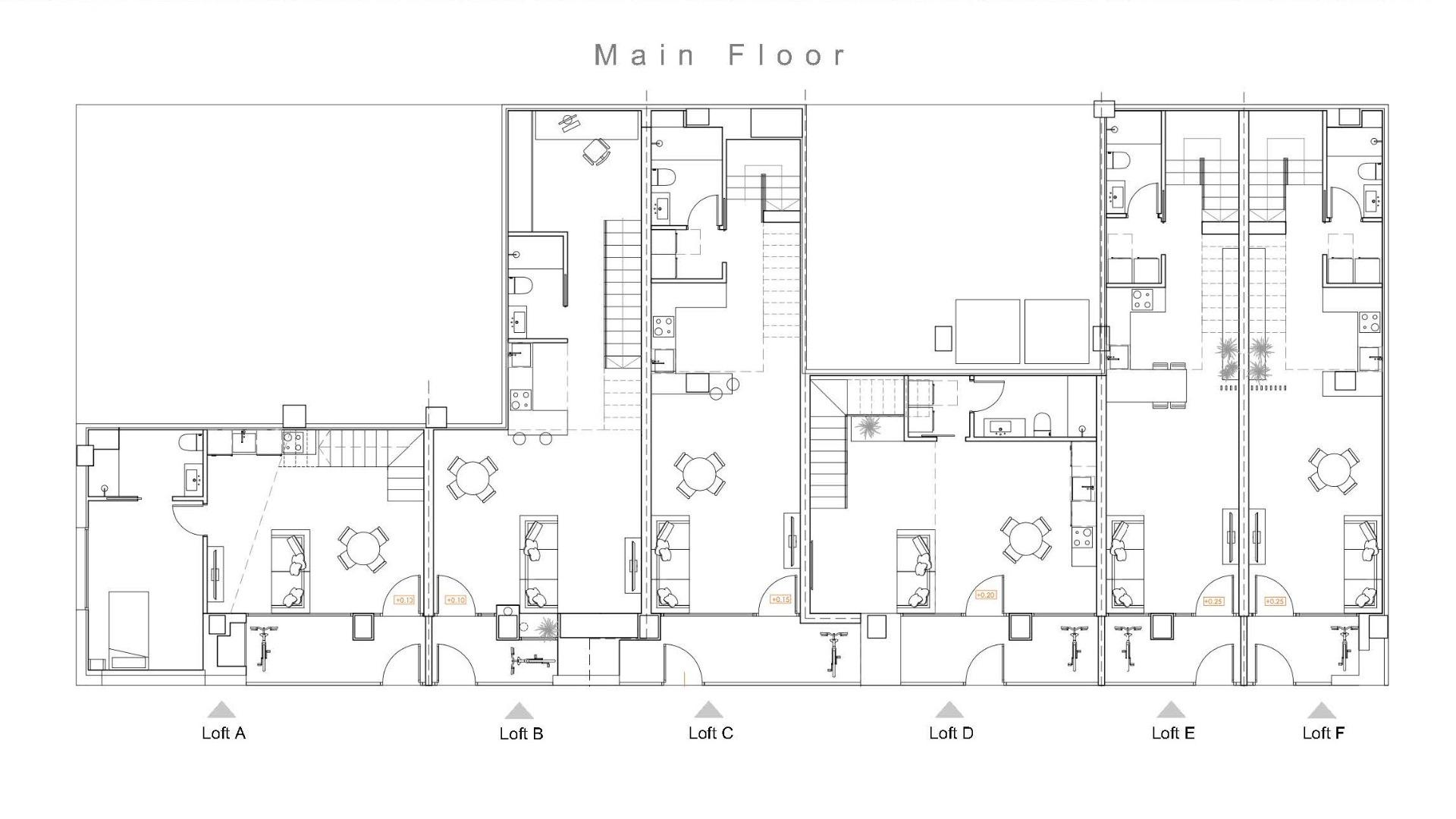Modern duplex loft apartments in the heart of alicante