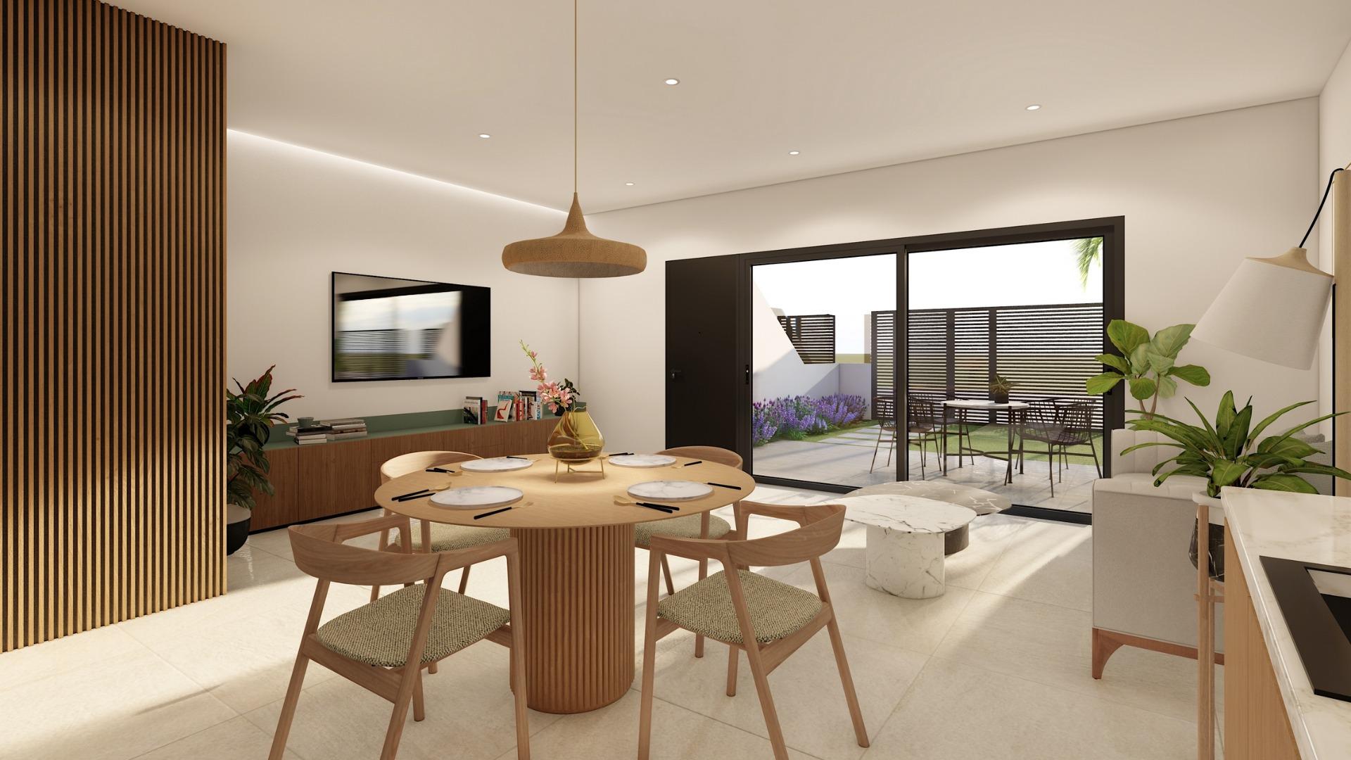 New build bungalows in lo pagán: modern living near the beach