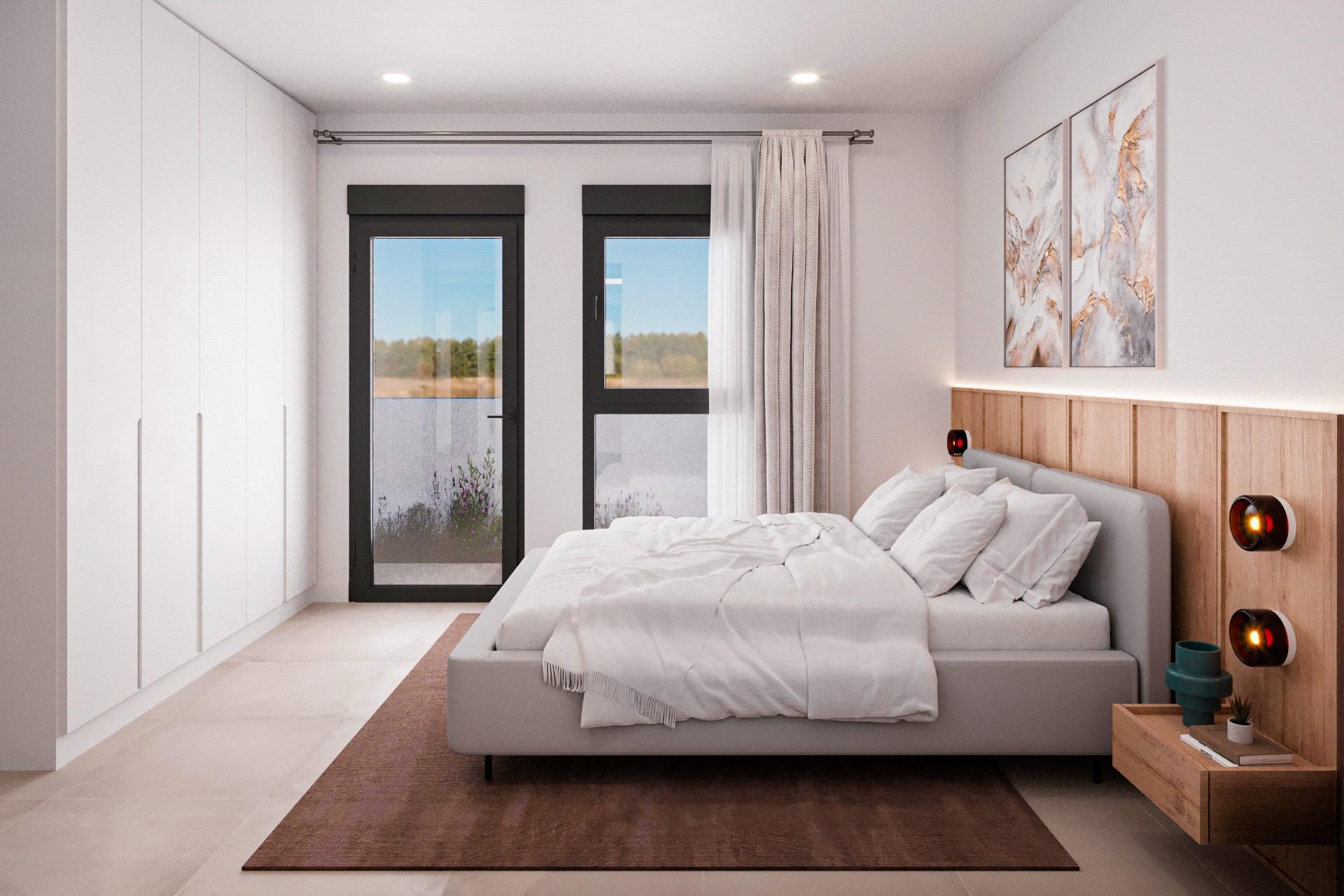 New build bungalows in fuente alamo, murcia