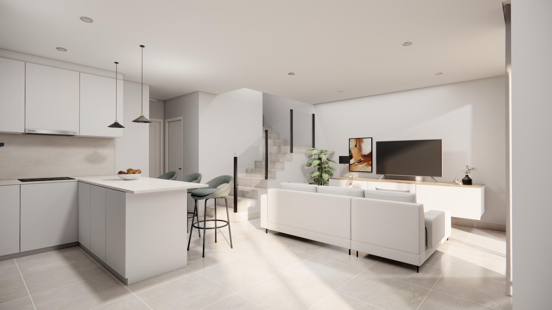 New build townhouses in rojales
