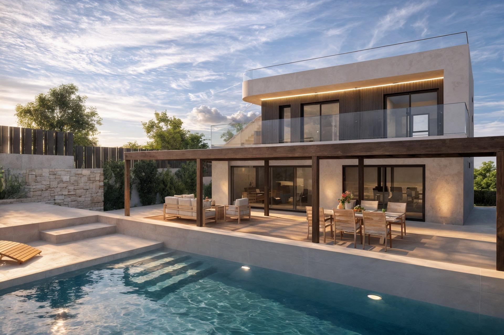 Exclusive frontline luxury villas in cala flores, cabo de palos