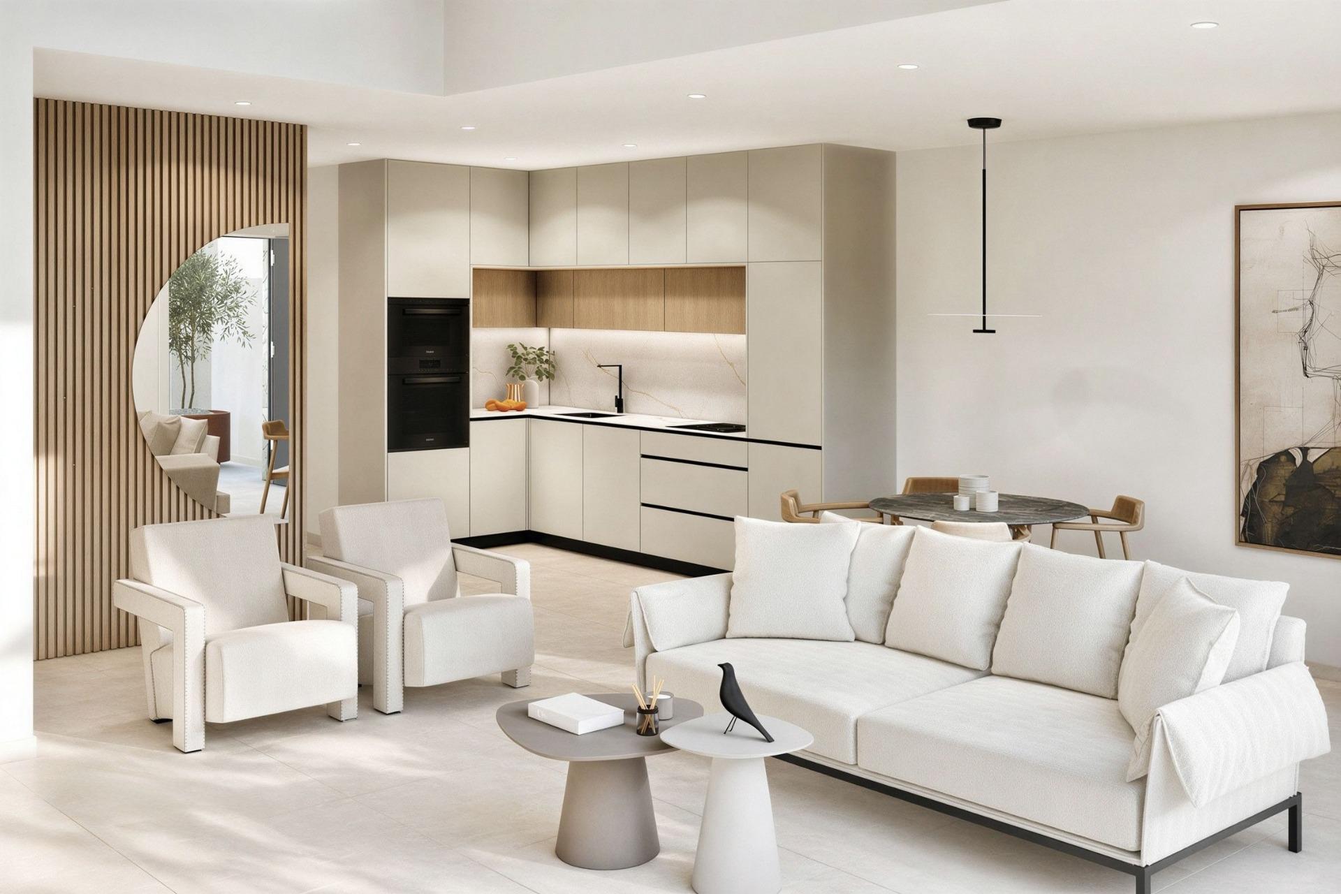 Exclusive new build villas with private pool near the beach in los alcazares