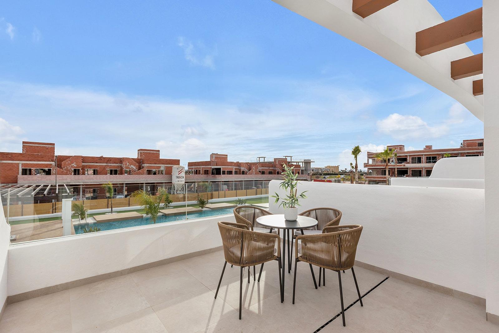 New build residential complex near serena golf and the mar menor in los alcazares