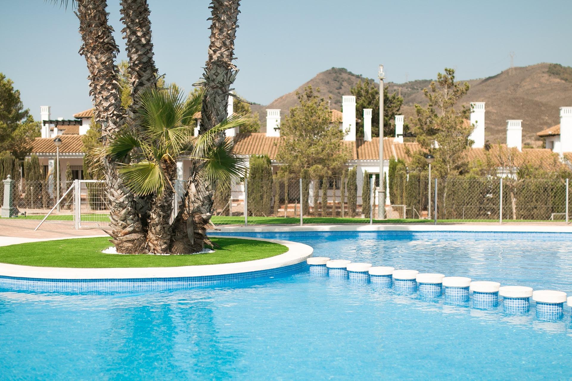 Key ready semi-detached villa in fuente alamo, murcia