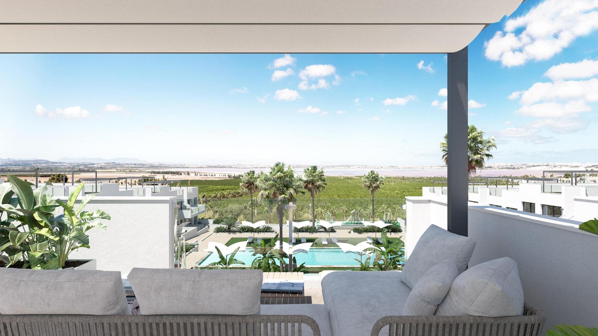 New build residential of bungalow apartments in los balcones