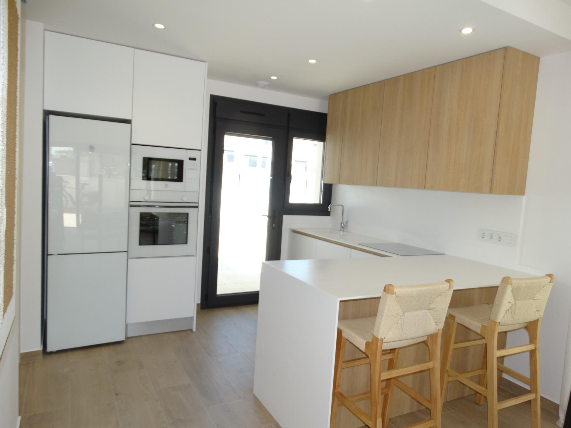 Modern new build bungalows for sale in pilar de la horadada