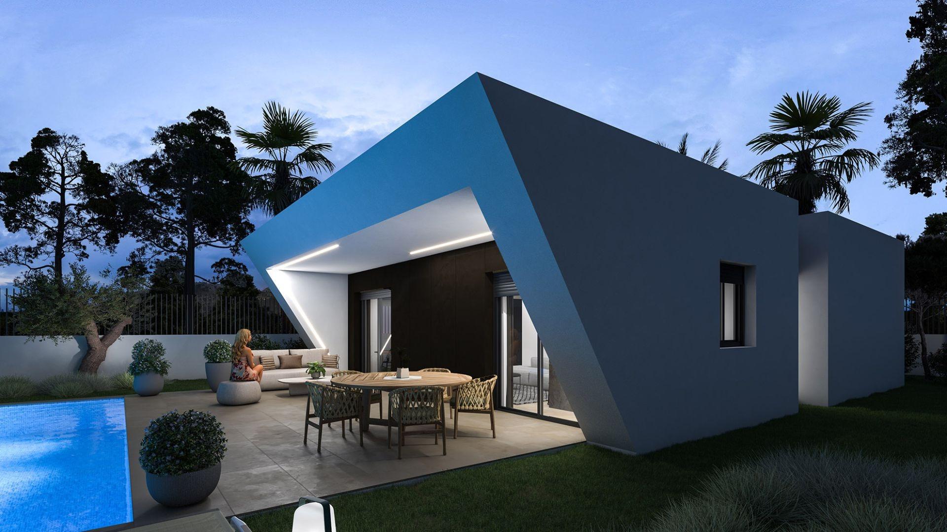 New build villas in monforte del cid