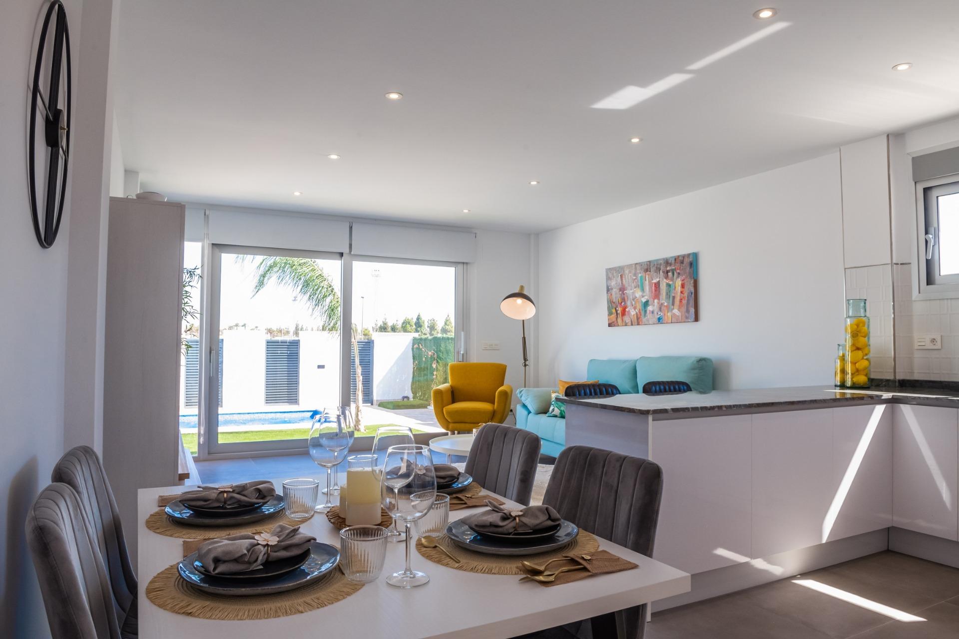 New build villas in los alcazares