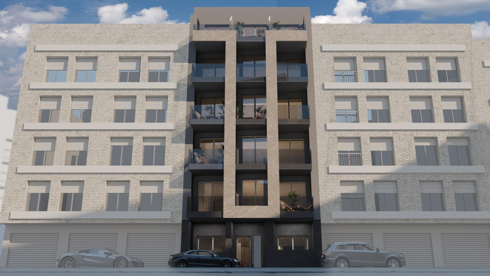 New-build apartments in torrevieja, just 100 metres from los locos beach