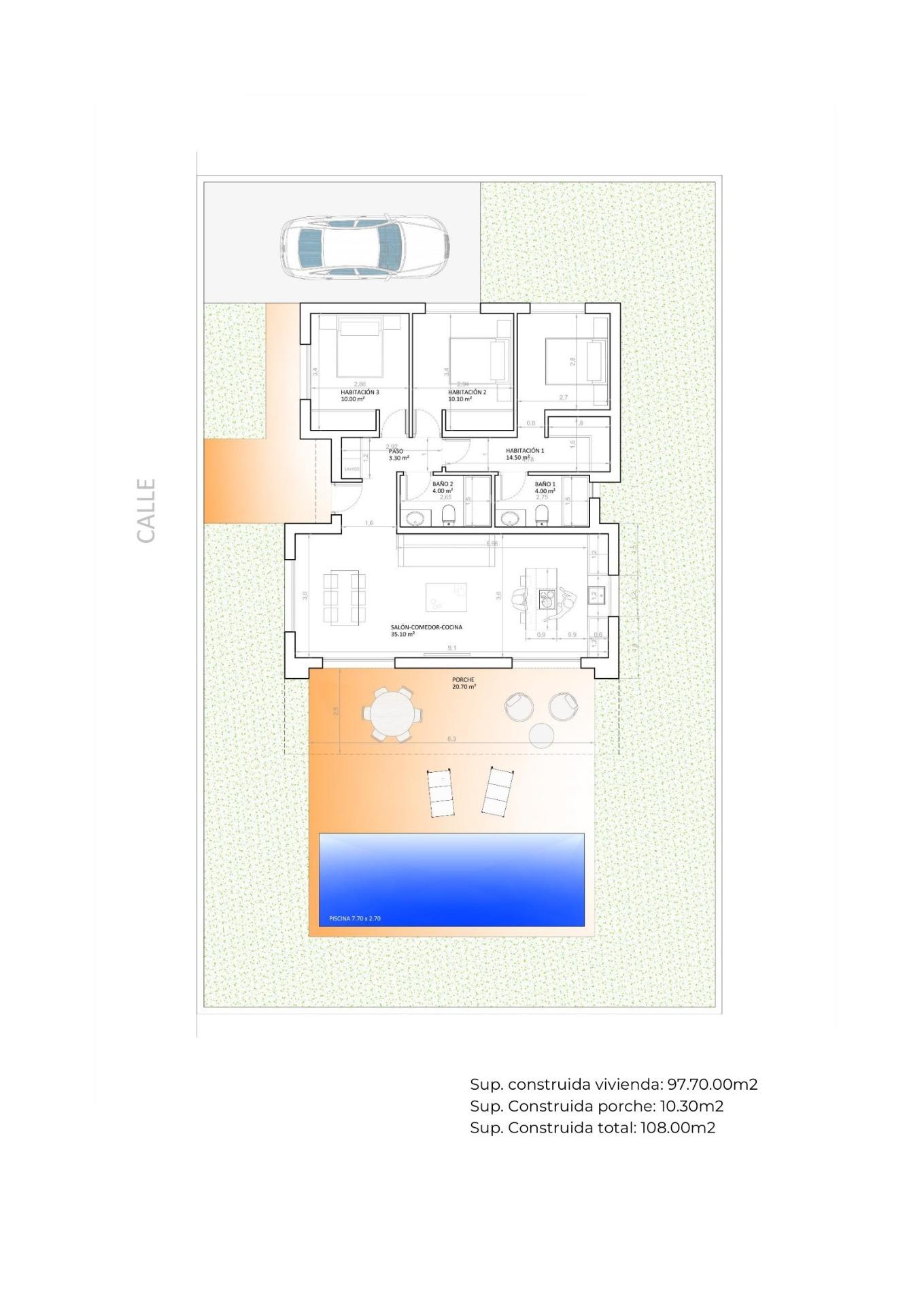 New build villas in monforte del cid