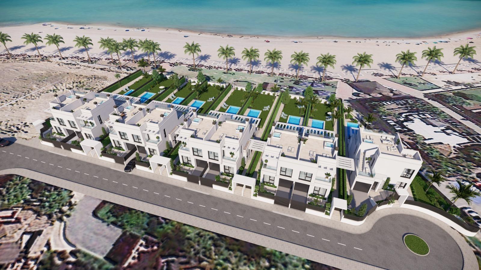 Luxury New Construction Villas on the Waterfront in Los Alcázares