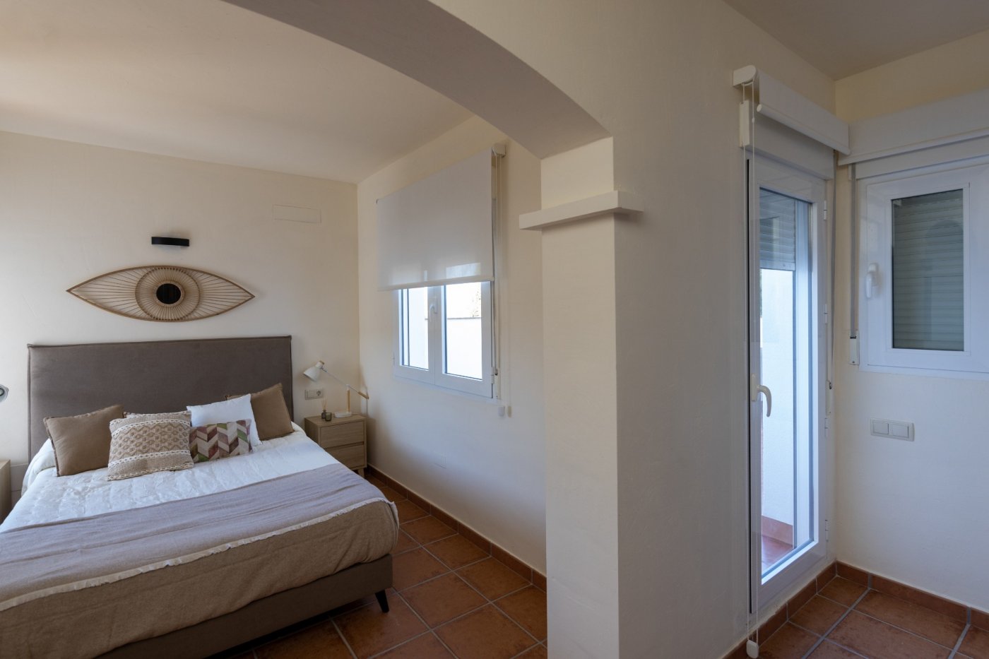 Key ready semi-detached villa in fuente alamo, murcia