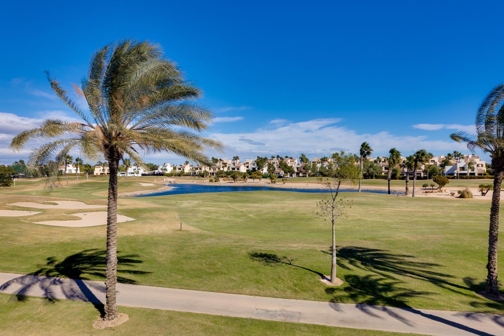 New build villas in pilar de la horadada on the golf course