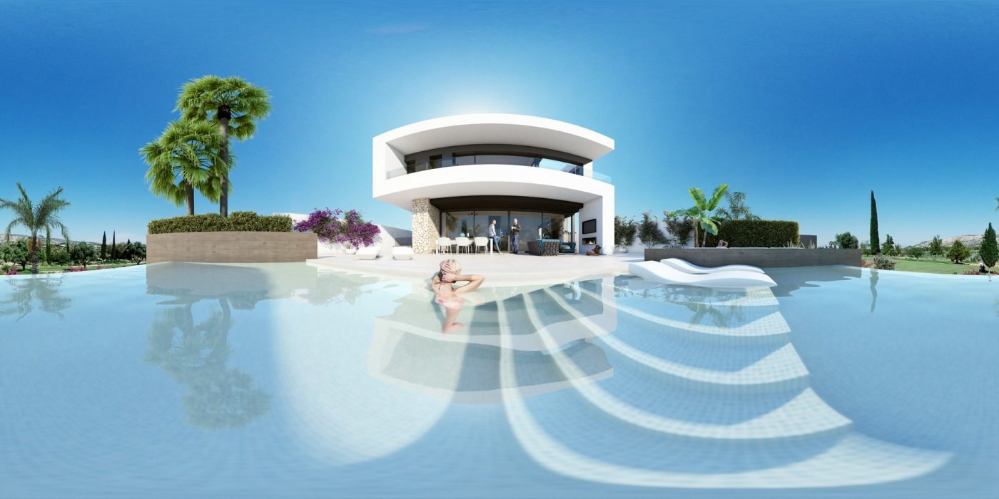 Exclusive new build frontline golf villas at la finca golf resort