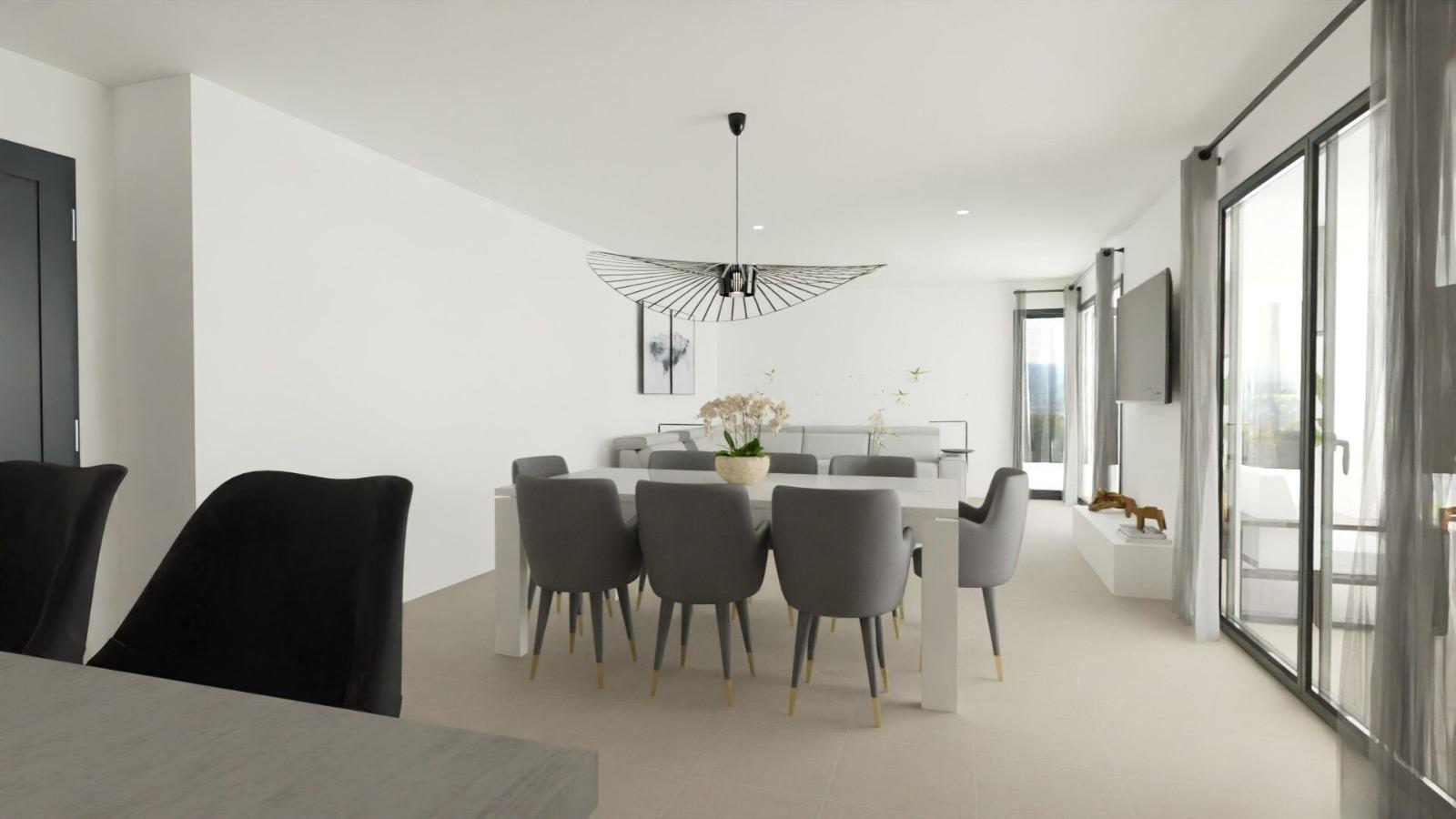 Newly built villas with private pool in monforte del cid