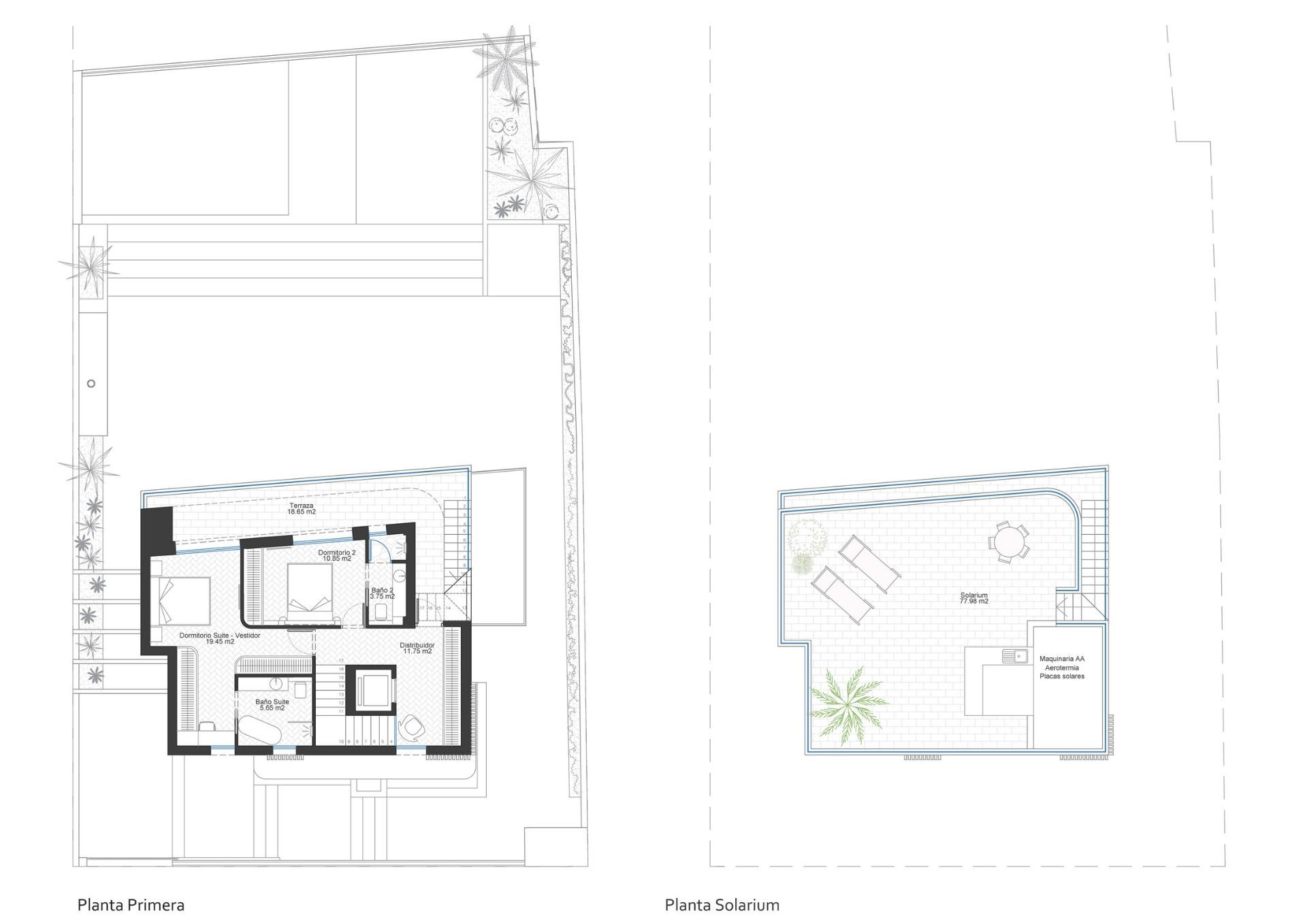 Exclusive frontline luxury villas in cala flores, cabo de palos