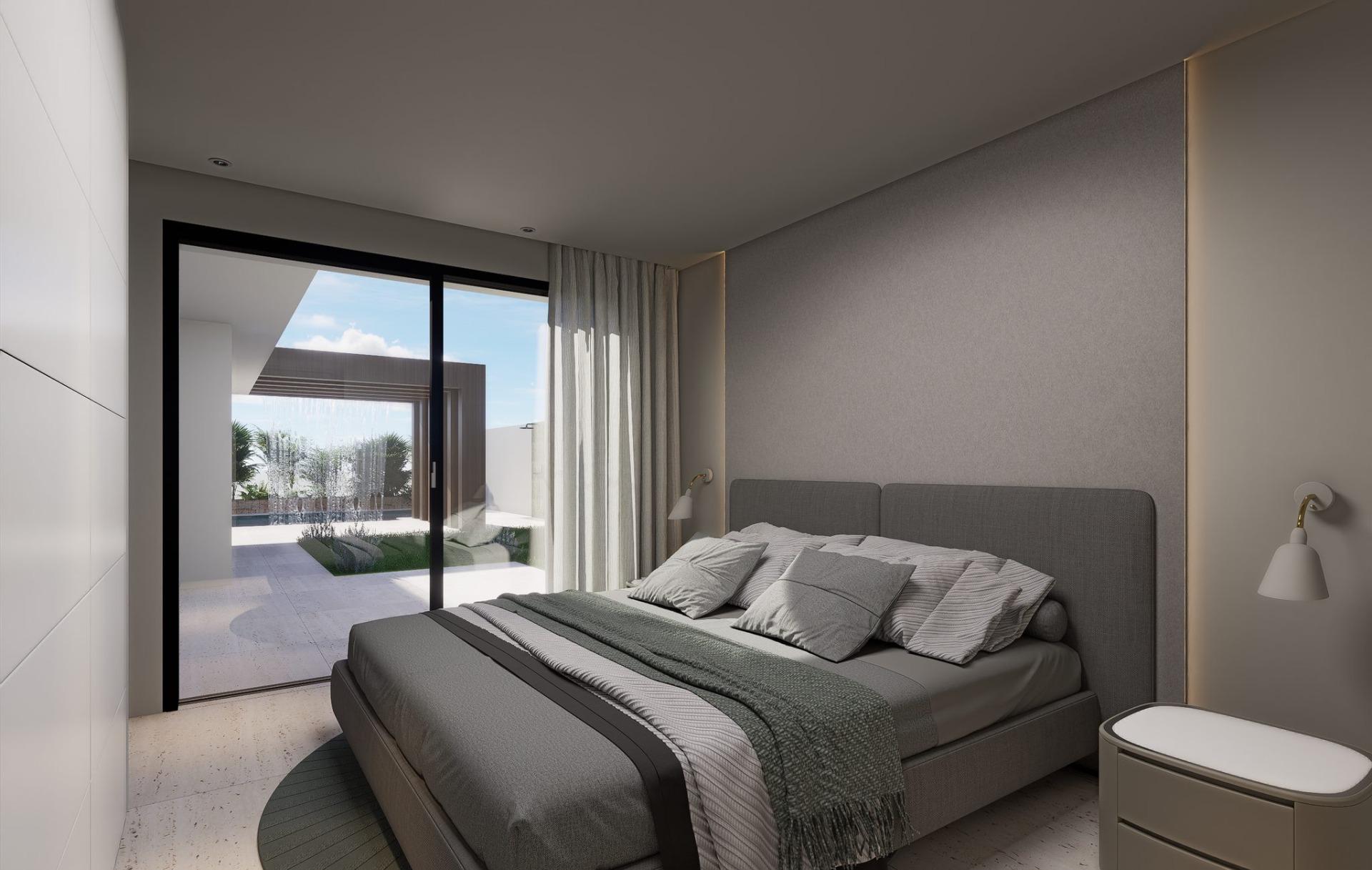 Exclusive front line lake semi detached villas in santa rosalia lake and life resort