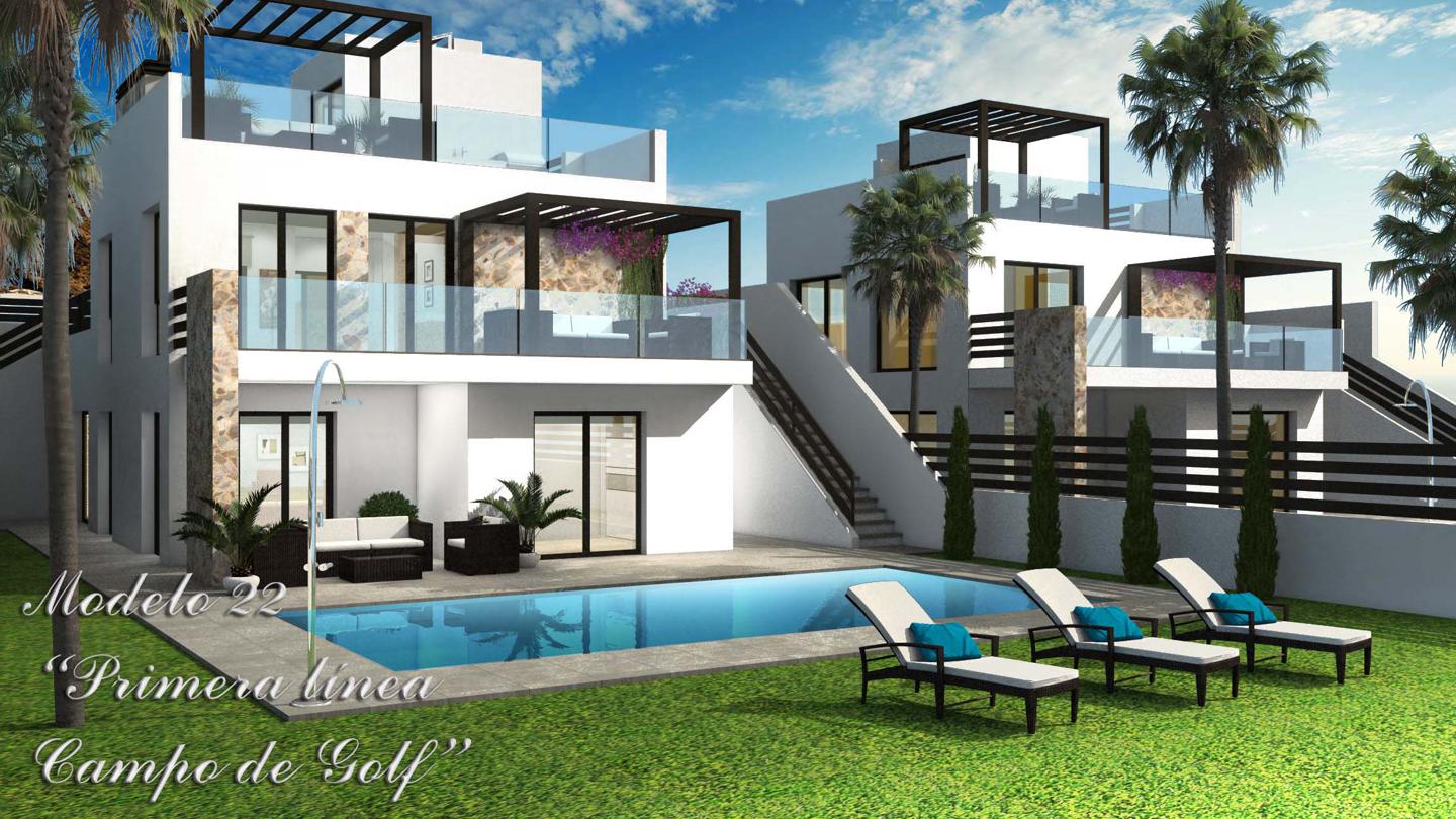 Luxury villa on the first line of the golf course