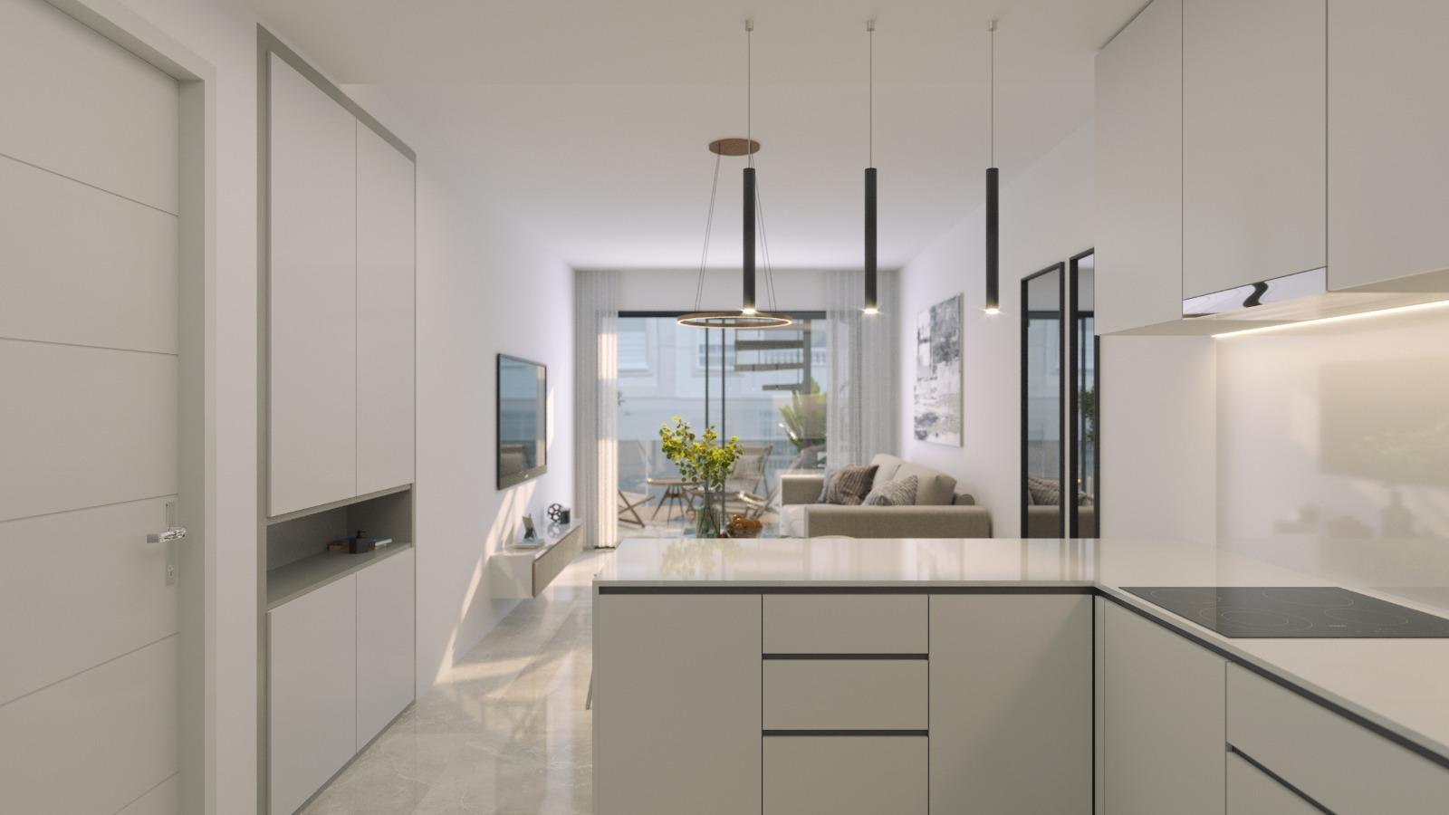Modern new build apartments in the heart of torrevieja