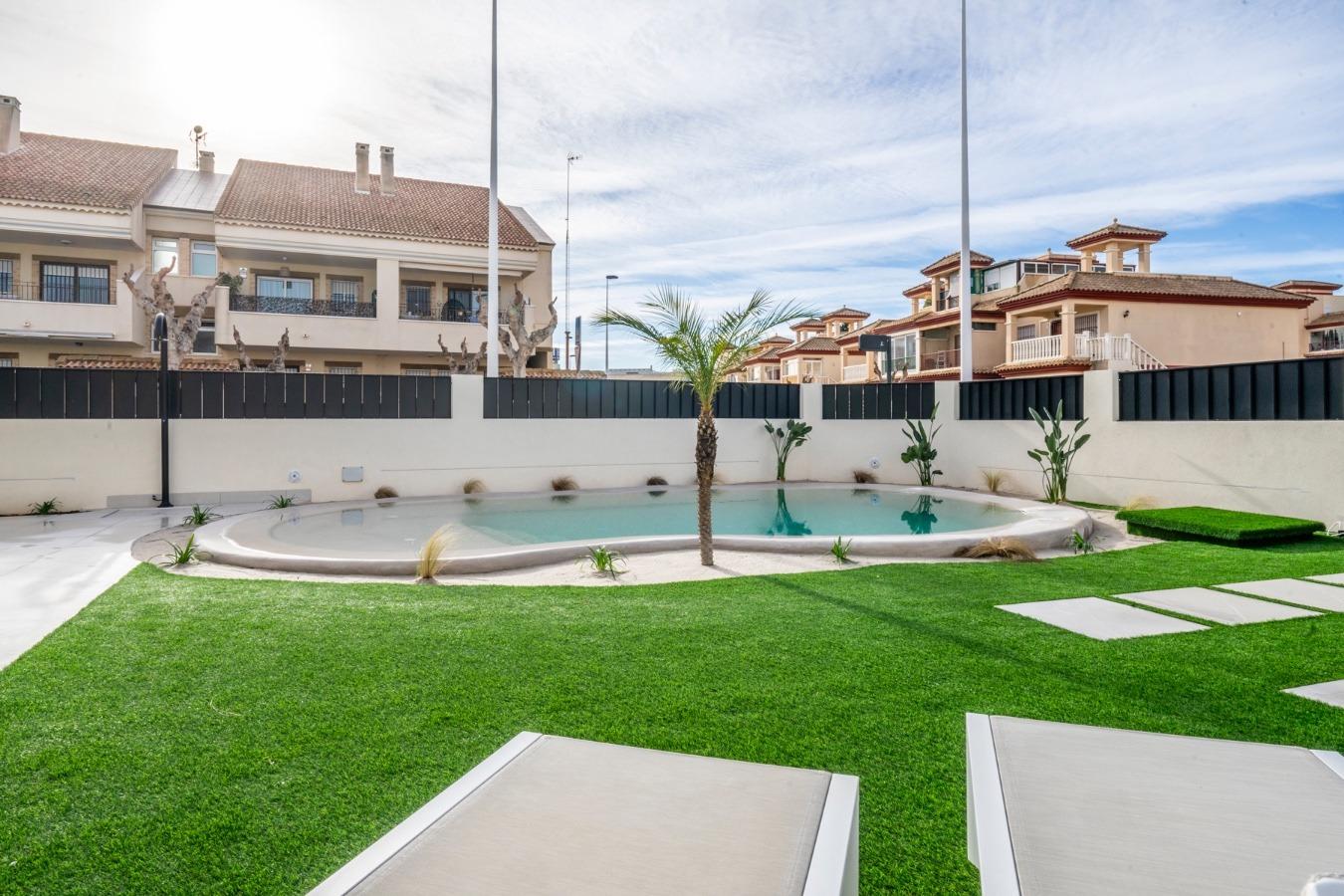 Newly built detached villas with private pool in roldán, torre-pacheco